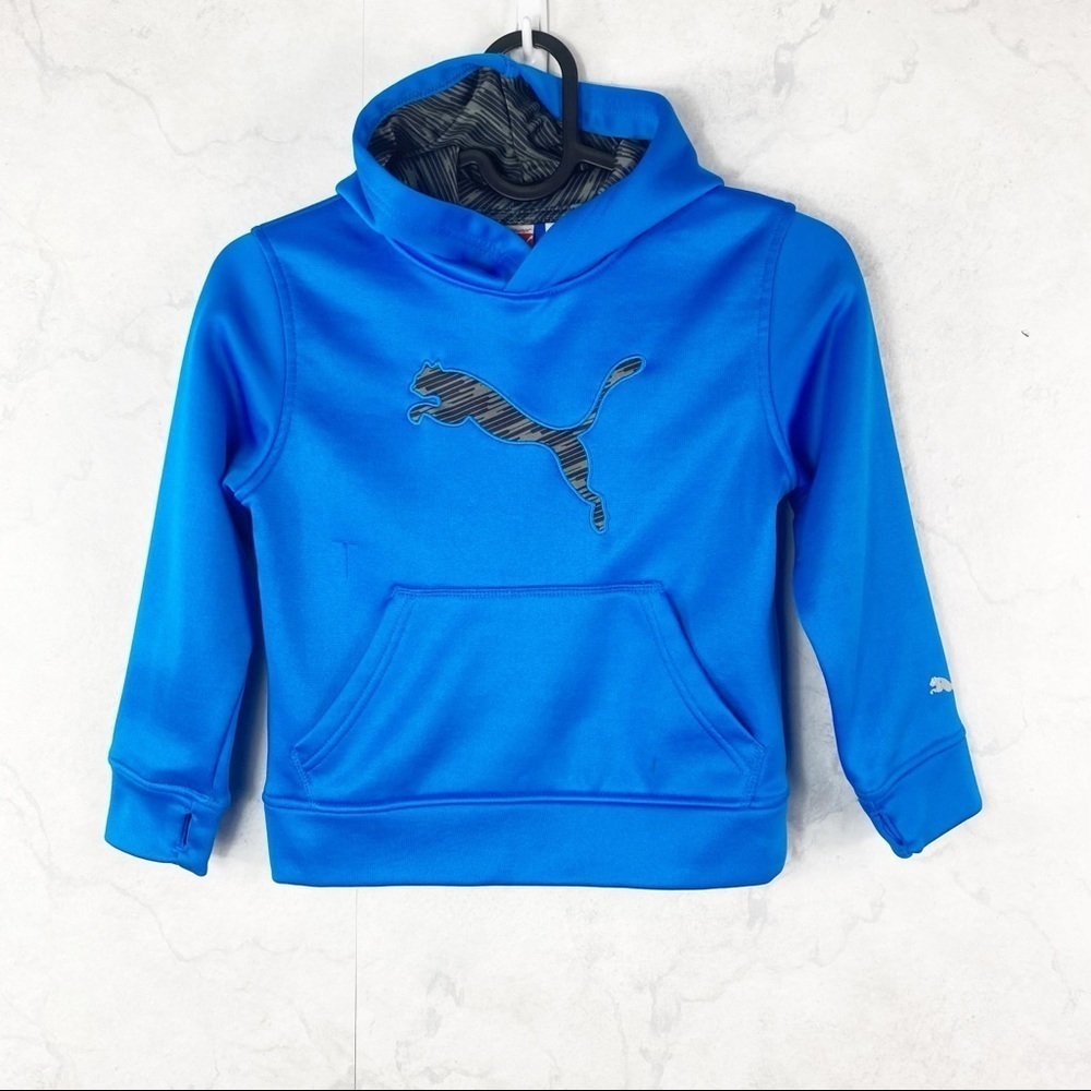 [Puma] Blue Logo Hoodie
